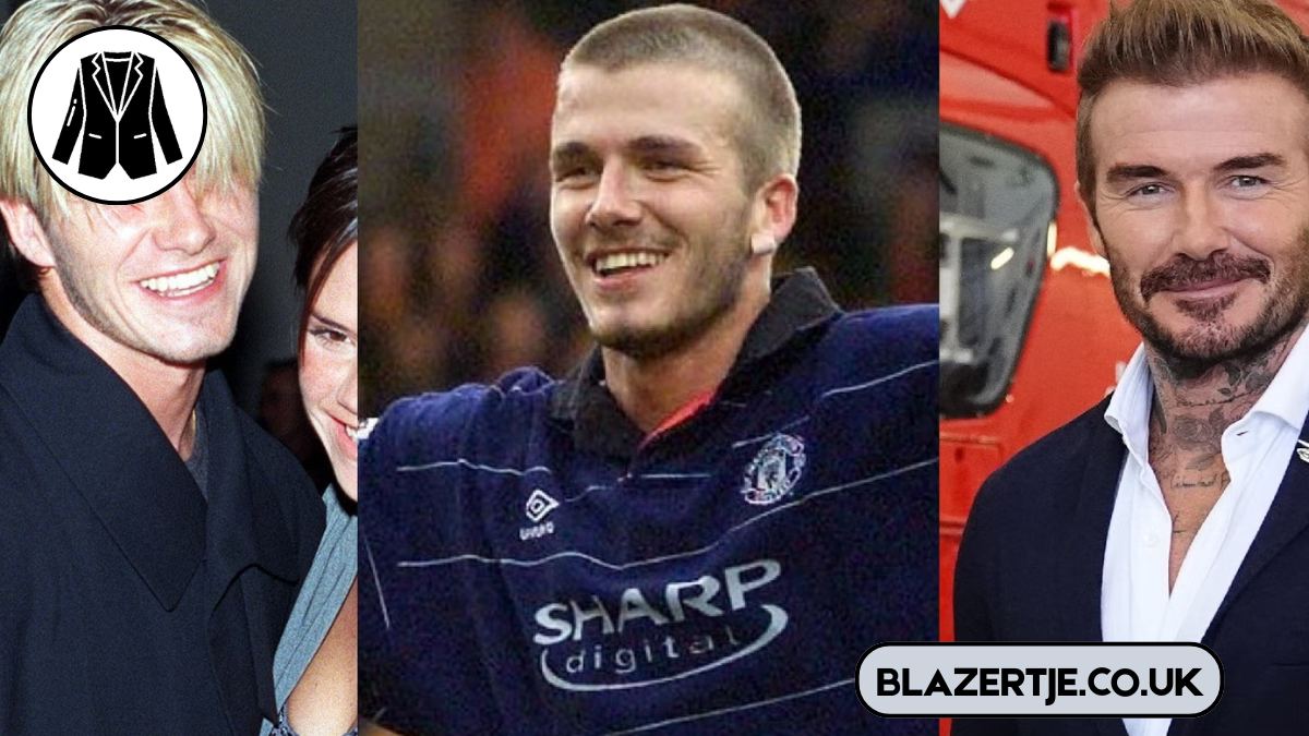 David Beckham Blonde Hair